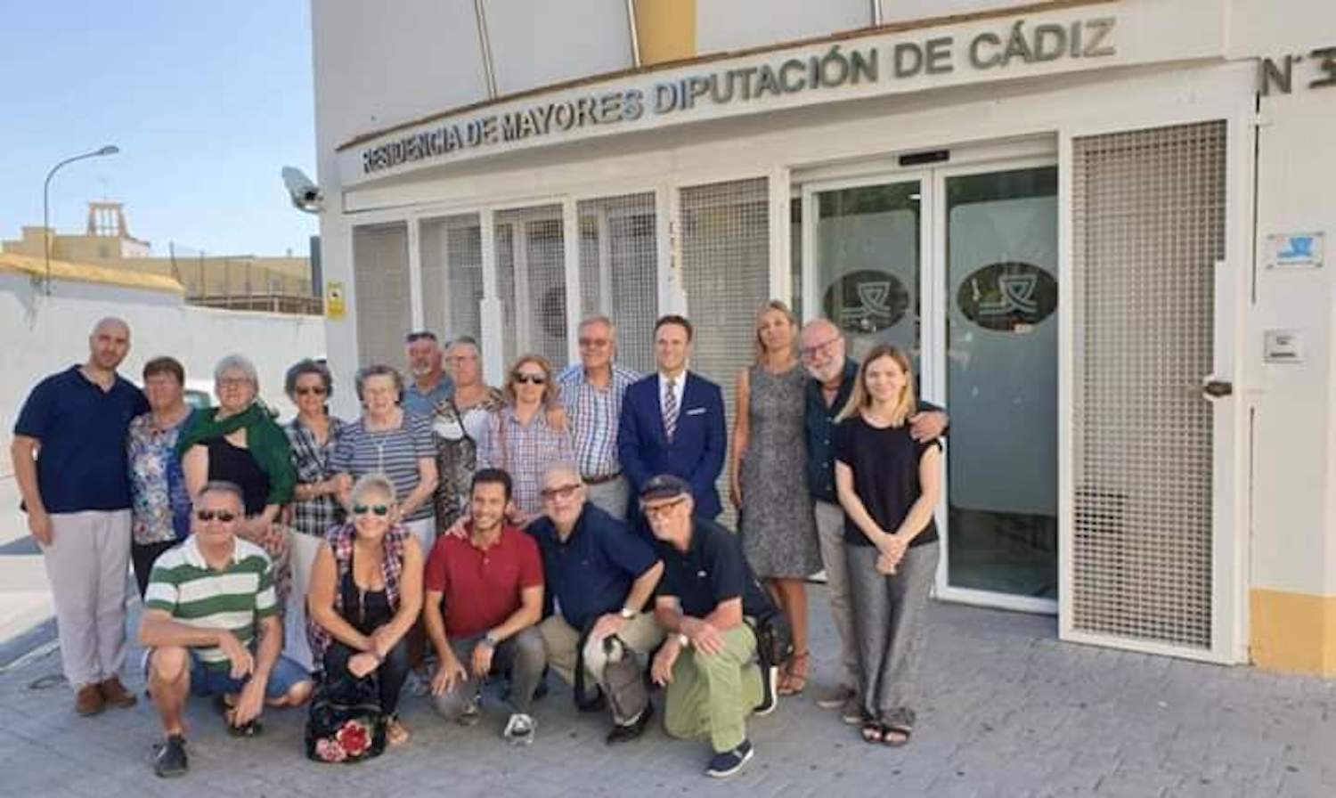 VISITA DE GAPEMASO A LA RESIDENCIA DE MAYORES DE DIPUTACIÓN DE CÁDIZ