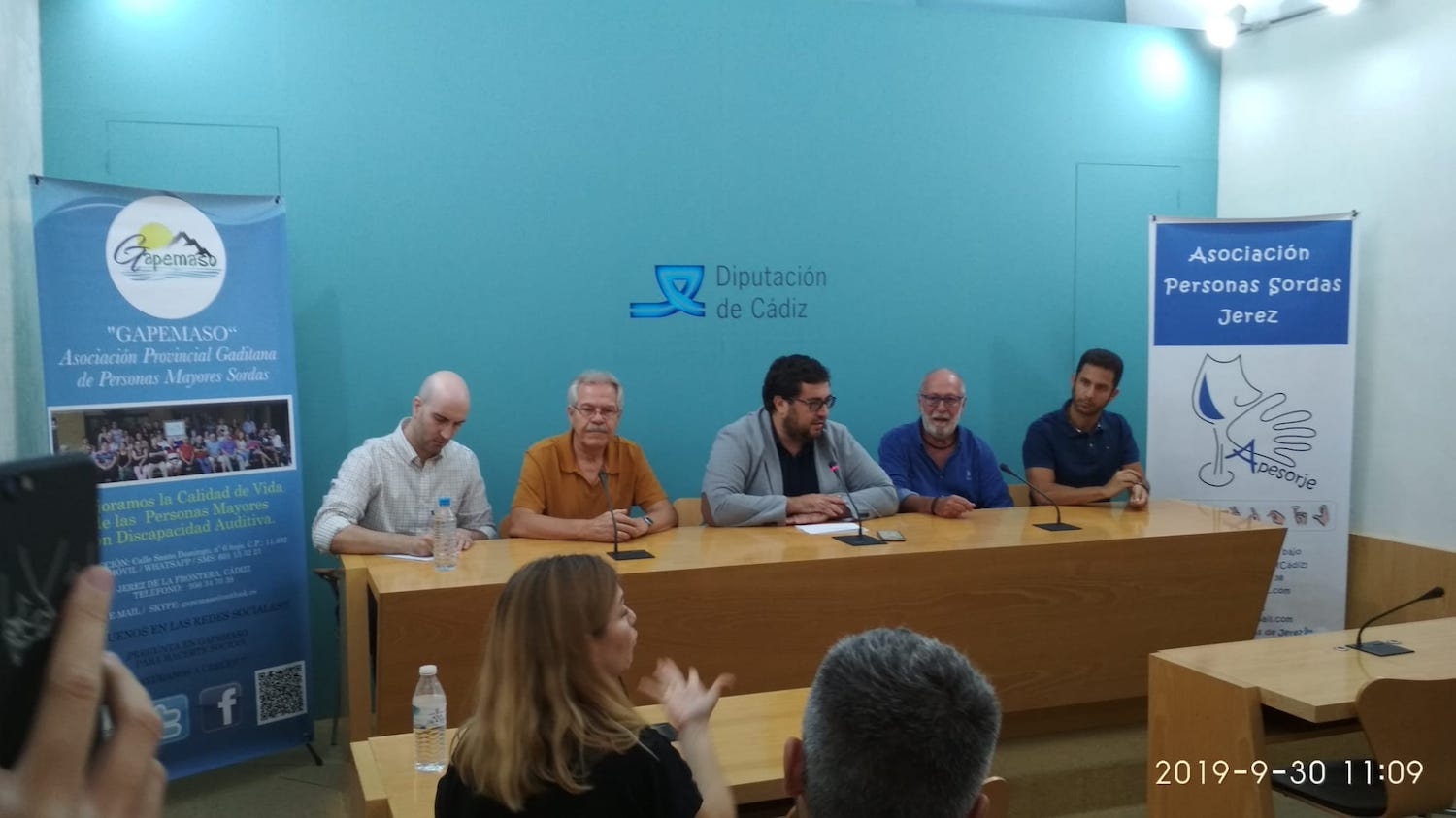PRESENTACIÓN DEL ESTUDIO DE GAPEMASO EN DIPUTACIÓN DE CÁDIZ