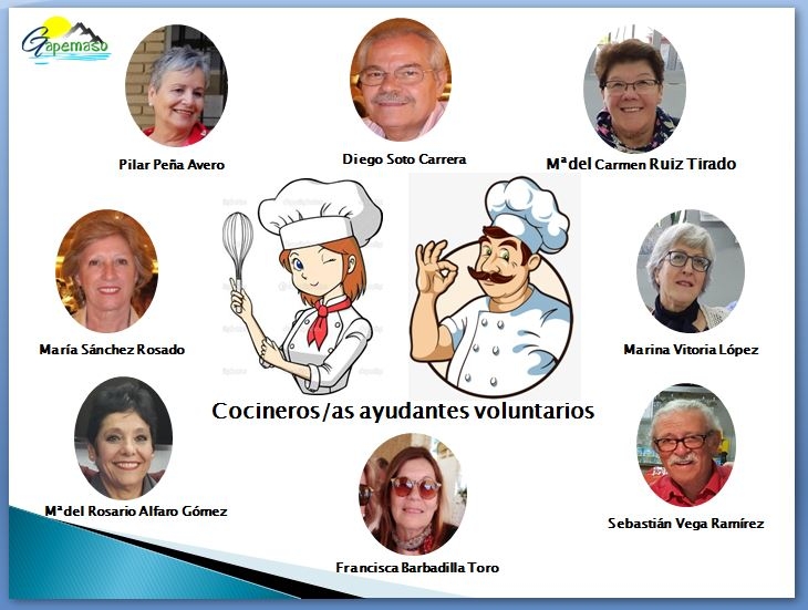 COCINEROS VOLUNTARIOS DE LA CONVIVENCIA GASTRONÓMICA